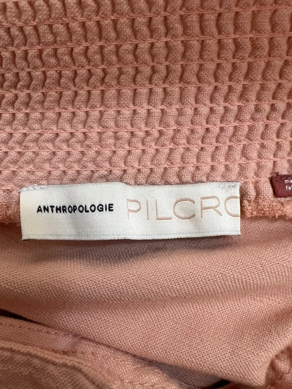 Anthropologie Pilcro Women's Chic Flirty Peach Nettie Ruffle Tie Skirt Size XSP - Picture 3 of 16